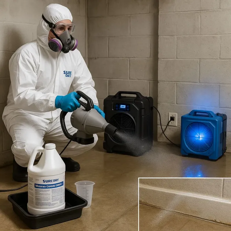 Sanitization and Odor Removal process in Westerly, RI